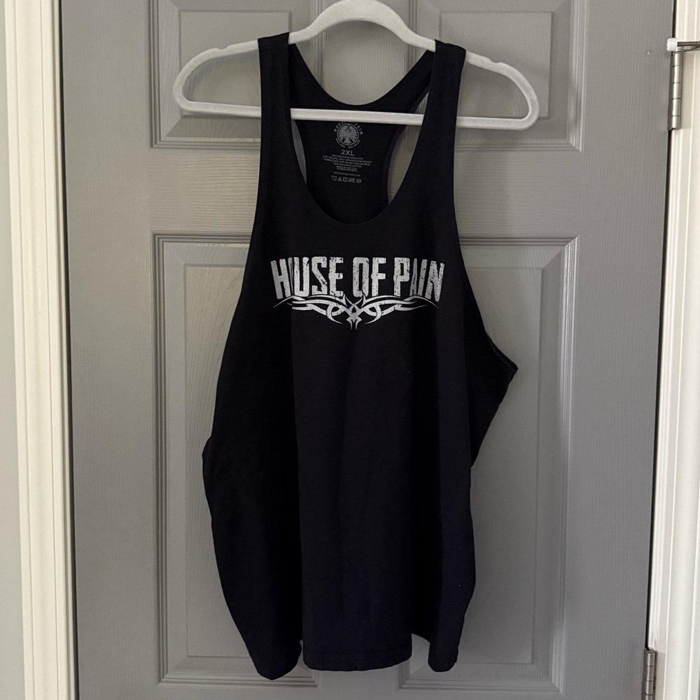 Black Tank Top for Men